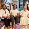 Mohanbabu seeks Super Star Krishnas support for Manchu Vishnu in MAA elections