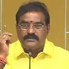 TDP MLA Rama Naidu protests for farmers