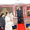 Ram Nath Kovind aboard on train to go Kanpur