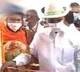 CM KCR cut the ribbon with hands in an angry moment