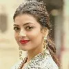 Kajal Agarwal in Kolkata for her latest film Uma