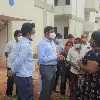 గృహ సముదాయాల్లో వసతులను ప‌రిశీలించిన కృష్ణా జిల్లా కలెక్టర్
