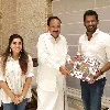 Hero Vishal met Vice President of India Venkaiah Naidu
