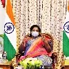Governor Tamilisai Takes vaccine among Tribals
