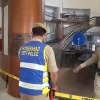 Gun firing at Hyderabad SBI