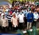 Mansas Trust College employees protests at EO chamber