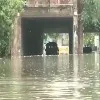 Heavy Rains Lashes Delhi As Buses and Cars Sub Merged