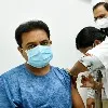 KTR got vaccinated his first dose