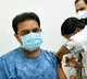 KTR got vaccinated his first dose