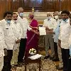 Vijayasai Reddy met union finance minister Nirmala Sitharaman