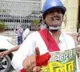 Bihar Opposition MLAs reach the Assembly wearing helmets and carrying first aid kits