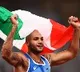 Italian athlete Lamont Marcell Jacobs wins mens hundred meters race