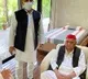 RJD Chief Lalu Yadav met Mulayam Singh