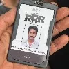 NTR with ID Card on RRR sets in Ukraine