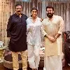 Mohan Babu family members hosts a dinner for Mohanlal