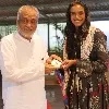Olympian PV Sindhu’s spends an evening of gratitude at the Heartfulness Institute