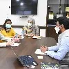 విజ‌య‌వాడ న‌గ‌రాభివృద్ధిపై బ్రిటన్ టీమ్‌తో చ‌ర్చించిన కమిష‌న‌ర్