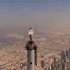 Woman Stands On Top Of The World Ad Goes Viral