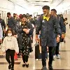 Chennai Super Kings team arrives Dubai for IPL