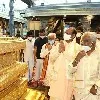 Lok Sabha Speaker Om Birla offers prayers at Tirupati temple
