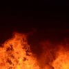 A shopping mall in Korutla town gutted in fire