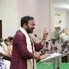Small injury to Kishan Reddy in Vijayawada