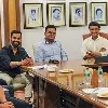 Virat Kohli meets Sourav Ganguly