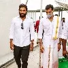 Allu Arjun attends Aha new office opening ceremony