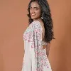 Sindhu In Floral Manish Malhotra Sarees