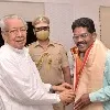National ST Commission Member Ananta Nayak meets AP Governor