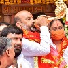 Telangana BJP president commences Praja Sangrama Yatra
