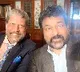 Chiranjeevi and Kapildev at Falaknuma Palalce