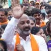 Bandi Sanjay Pada Yatra Road Map