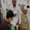 Injury to Bandi Sanjay during padayatra