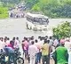 Heavy rains lashed out in telangana