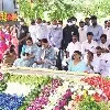 CM Jagan and Sharmila pay homage to YS Rajasekhara Reddy