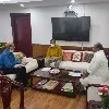 కేంద్ర ఆహార, ప్రజాపంపిణీ కార్యదర్శితో సమావేశమైన మంత్రి గంగుల