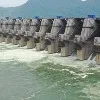 Flood water is increasing Polavaram dam