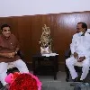 CM kcr meets central minister nitin gadkari