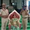 Seemantham for a lady constable in Gurajala police station