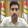 Nara Lokesh video call to Anusha family members