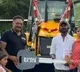 Prakash Raj gifts JCB to a poor family