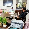 క్రీడా సంఘాల ప్రతినిధులతో వీఎంసీ కమిషనర్ స‌మావేశం