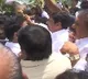 YCP Netas Agitation At Chandrababu Home