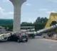 TTD welcome arch collapsed in Tirupathi