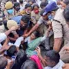 YS Sharmila angry on police after she was arrested