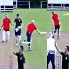 He throws bat in anger and it flew straight to striking batsment face