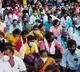 Tirumala devotees protest at srinivasam guest house