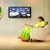 YS Sharmila attends Open Heart with RK