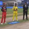 Chennai won the toss against RCB